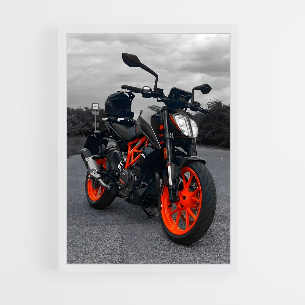 Poster grand duc – affiche KTM Moto (vue 3)